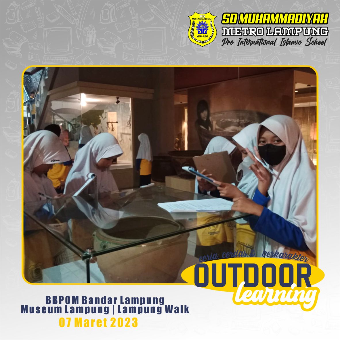 OUTDOOR LEARNING KELAS 5, MEMBENTUK PRIBADI CERIA, CERDAS DAN BERKARAKTER