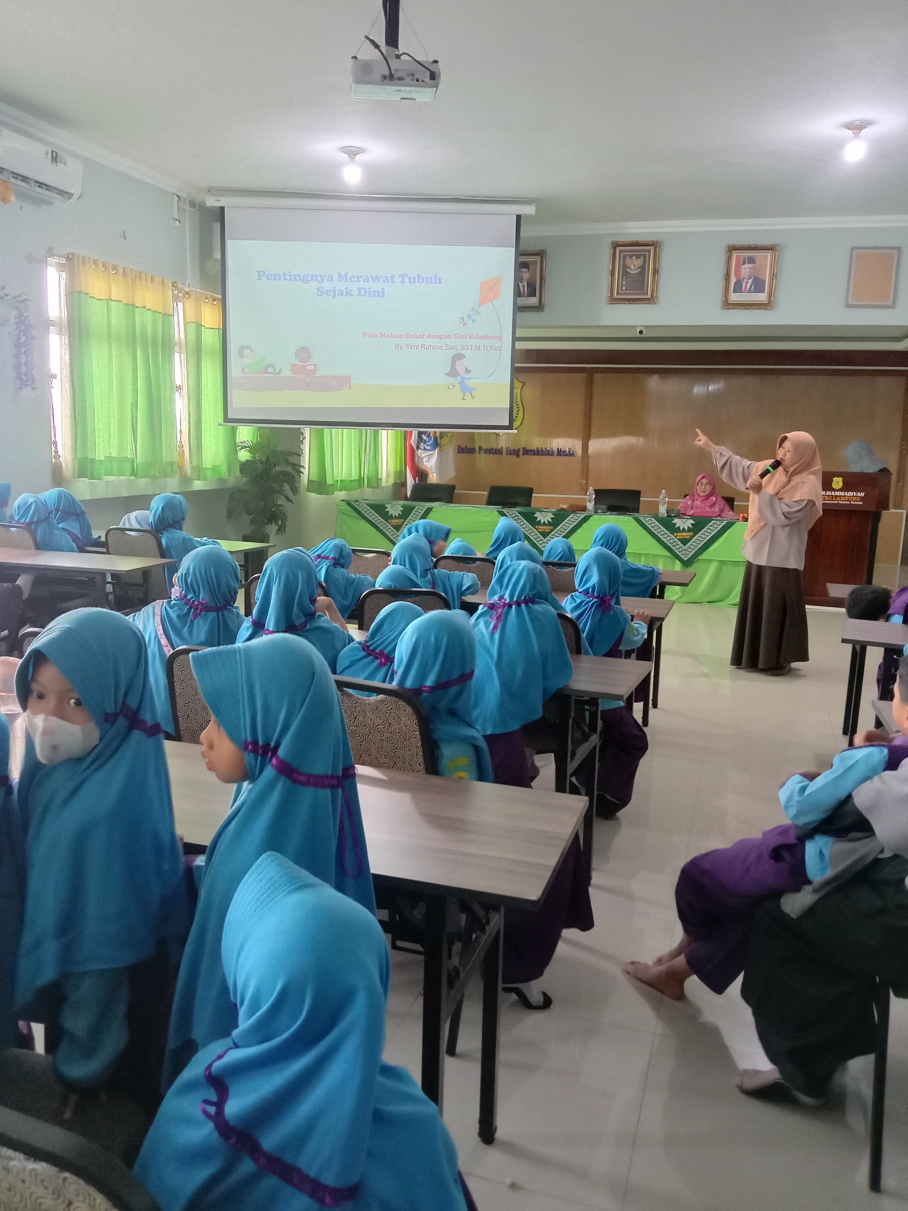 Program P5 SD Muhammadiyah Metro Pusat Kelas 1, Menghadirkan Guest Teacher