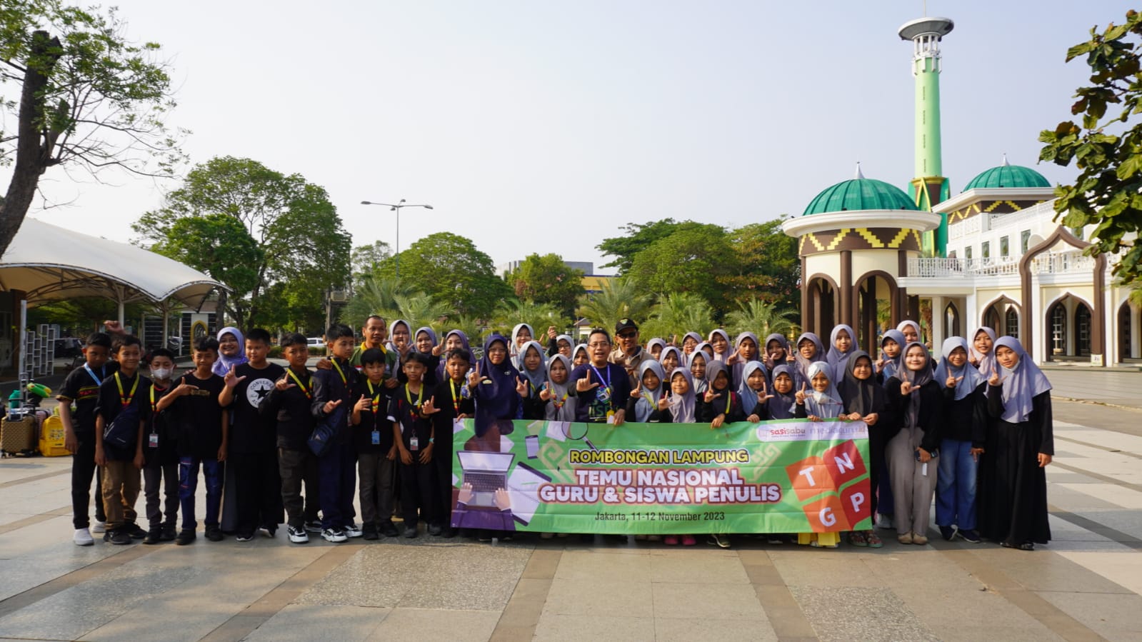 Siswa Alumni Sasisabu Lampung Hadiri TNGP di Jakarta