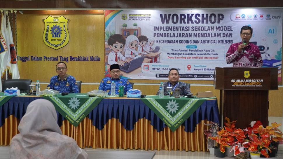 Ketua Majelis Dikdasmen Metro, Ingatkan Teknologi Terus Berubah, Akhlak dan Iman Tetap yang Utama