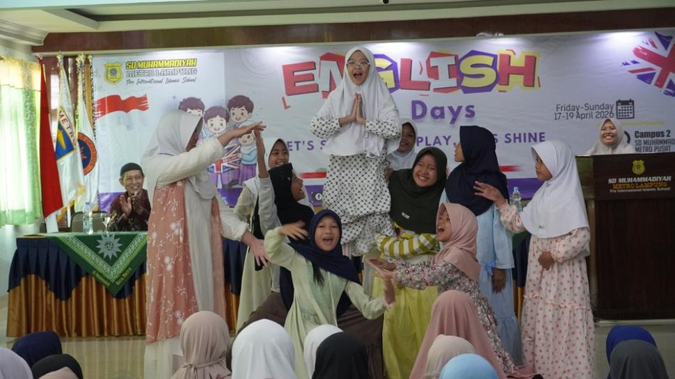 Asah Kemampuan Bahasa Internasional, SD Muhammadiyah Metro Pusat Sukses Gelar English Fun Days 2026