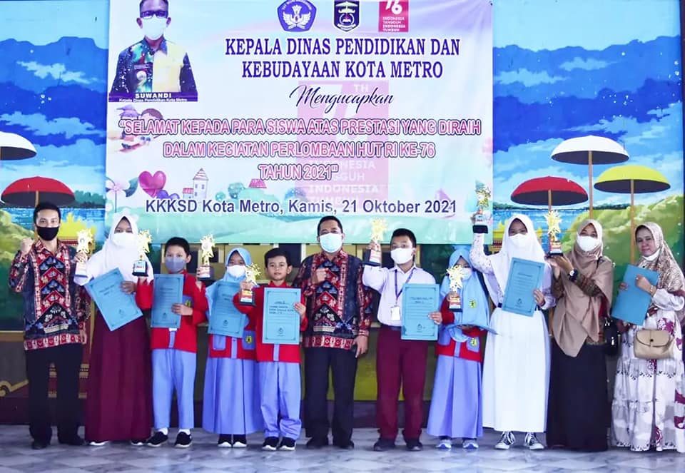 SD Muhammadiyah Metro Raih Enam Penghargaan Pada Lomba KKKSD Kota Metro