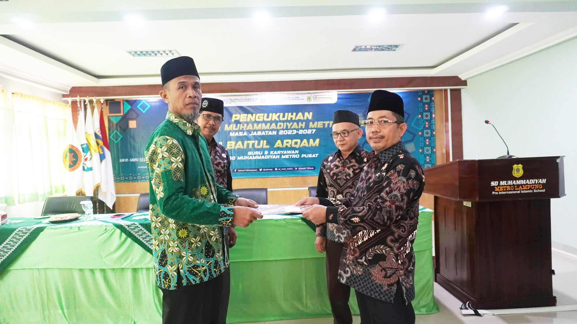 Pengukuhan Kepala SD Muhammadiyah Metro Pusat, Masa Jabatan 2023-2027