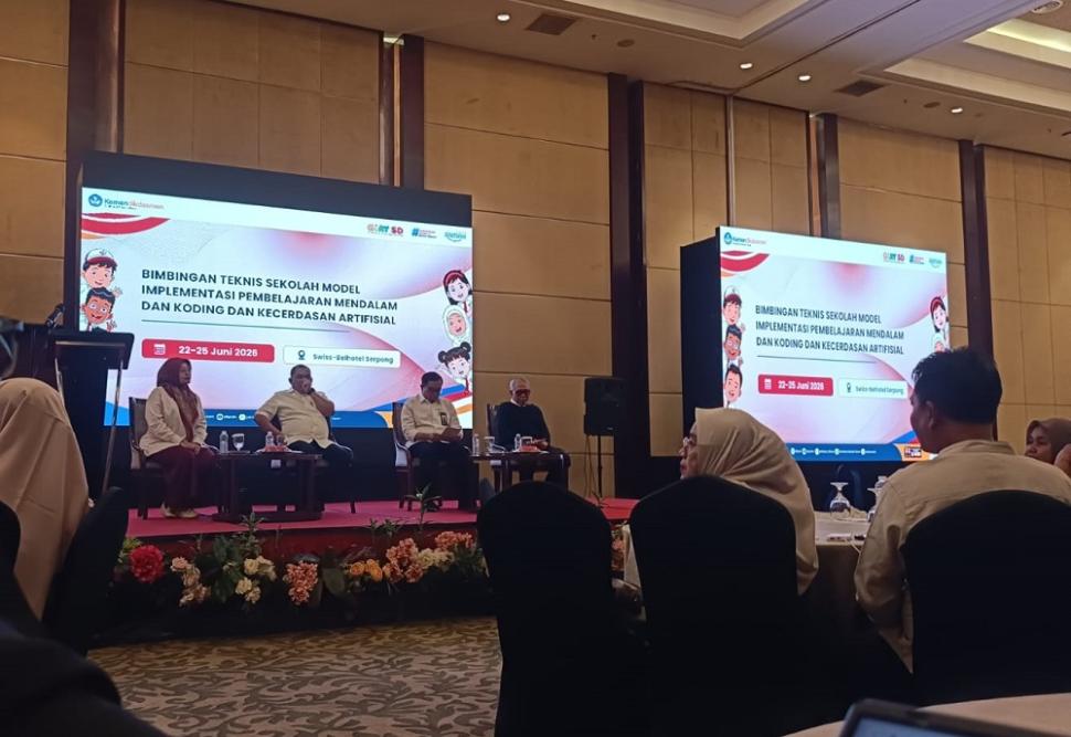 SD Muhammadiyah Metro Pusat Ikuti Bimtek Nasional Sekolah Model Pembelajaran Mendalam dan Koding-Kecerdasan Artifisial